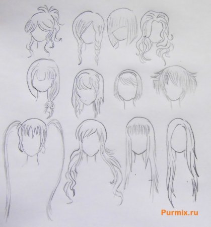 Рисование аниме для начинающих