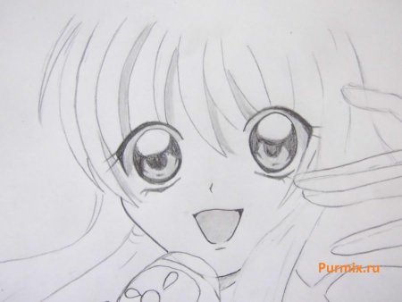 Аниме рисунки карандашом для начинающих