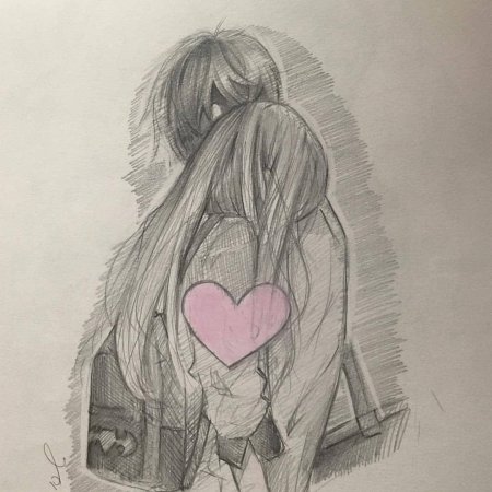 Любовные рисунки для девушки