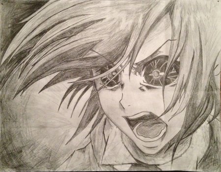 Нарисовать аниме карандашом