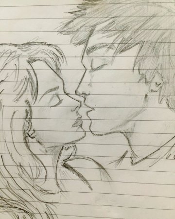 Рисование карандашом любовь