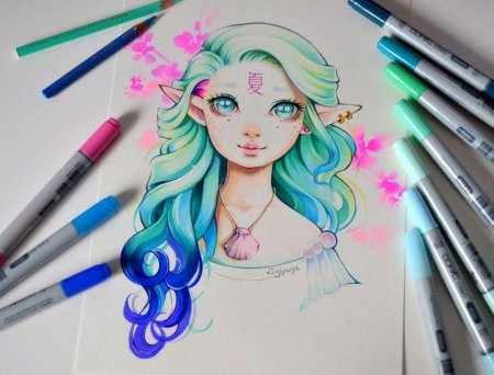 Copic Markers рисунки
