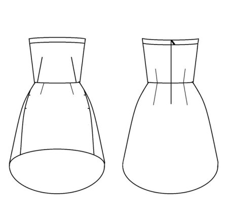 Рисование для начинающих платья