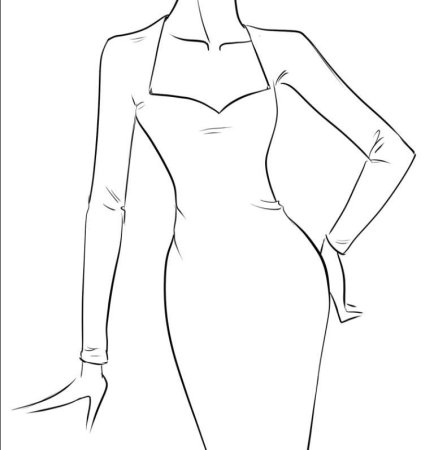 Кармен рисунок карандашом