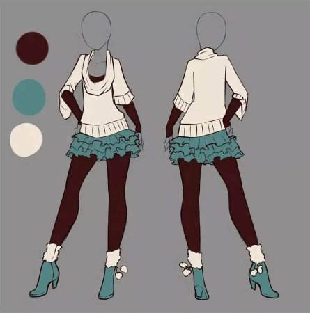 Аниме аутфиты