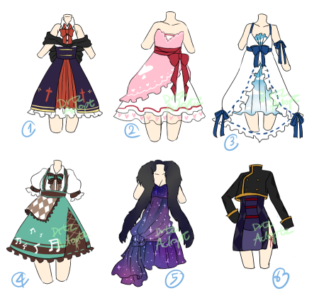 Аниме Наряды