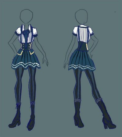 Аниме Наряды