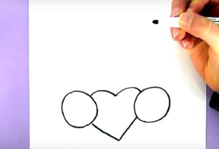 Лёгкие рисунки для мамы