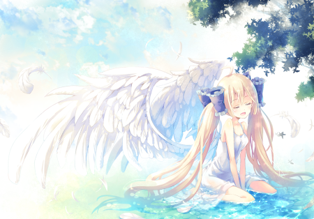 Самые красивые аниме ангелы