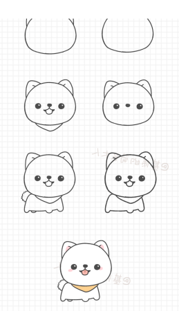 Последовательное рисование для детей