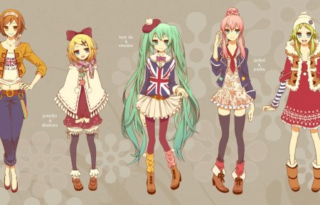 Аниме Вокалоид персонаж