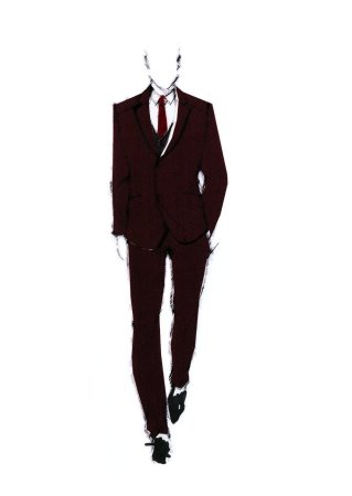 Эскиз человека в костюме