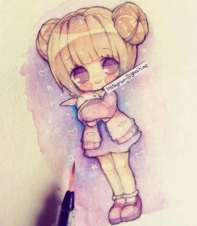 Чиби стиль рисования