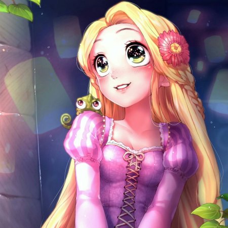 Рапунцель аниме