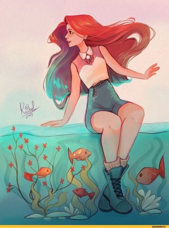 Эстетика Ариель Русалочка