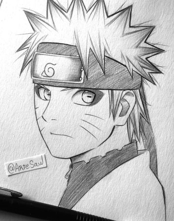 Скетчи аниме Наруто