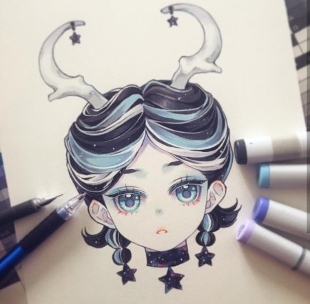 Идеи для скетчбука аниме