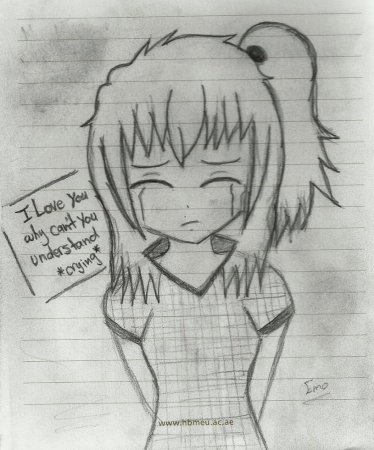 Аниме рисунки для срисовки карандашом