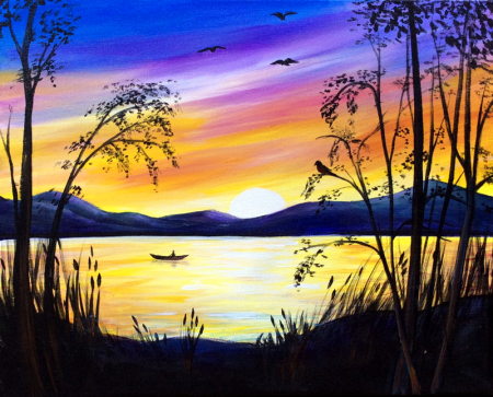 Пейзаж рисунок