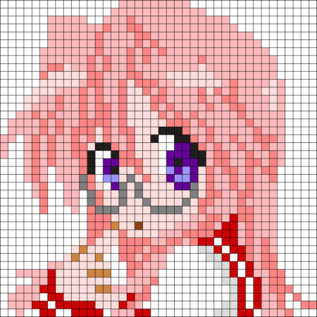 Вышивка аниме