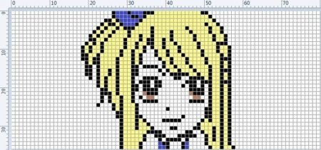 Аниме вышивать крестиком