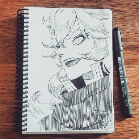 Скетчбук. Аниме