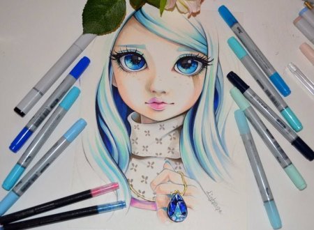 Аниме красками