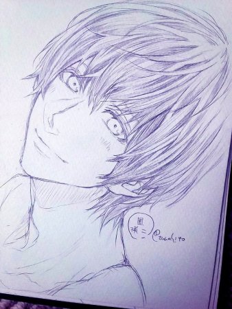 Нарисовать парня из аниме