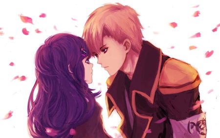 Аниме парень и девушка