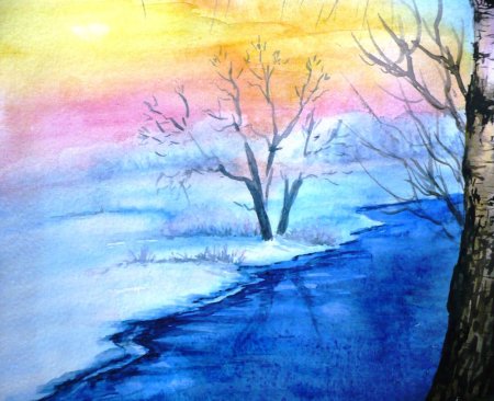 Анна Армона акварель