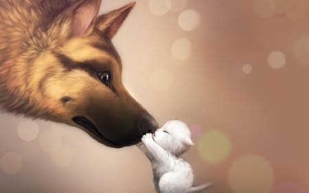 Картины котиков и собачек