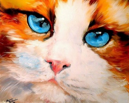 Марсия Болдуин картины кошки