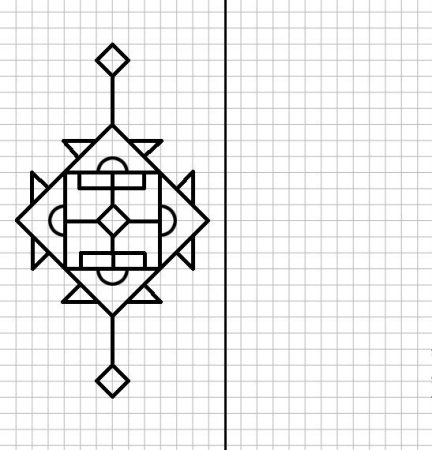 Рисование по клеточкам 3д
