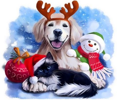 Цифровой художник Лорри Kajenna Кайенна Christmas