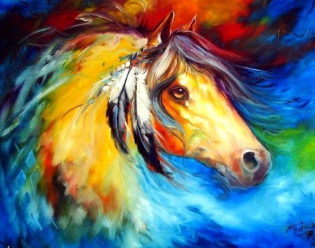 Красивые картины красками