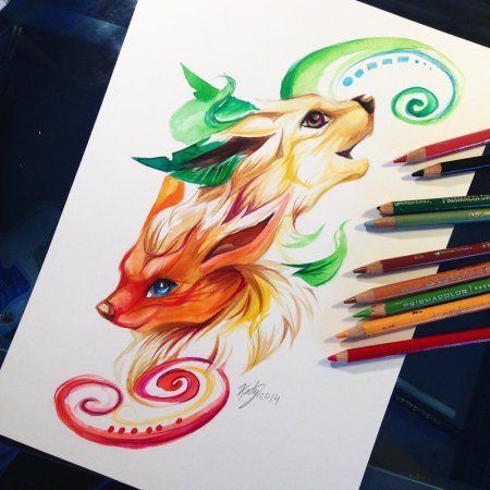 Рисунки фломастерами