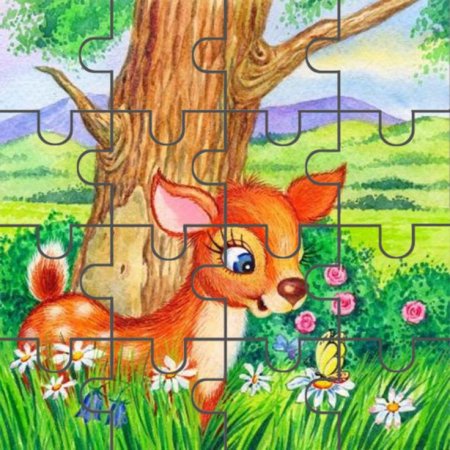 Детские картины с животными