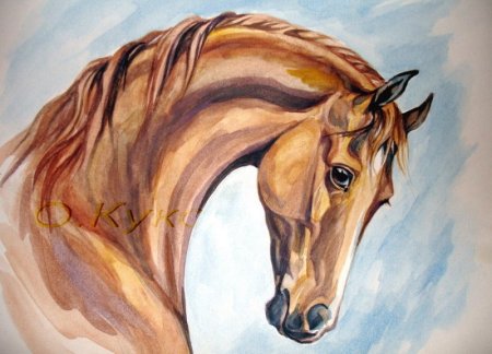 Картины гуашью