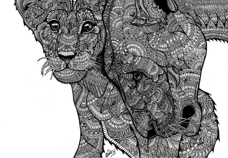 Мандала гепард