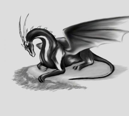 Мифические существа срисовка карандашом драконы