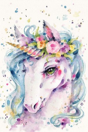 Акварельных Единороги