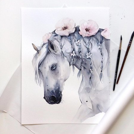 Акварель Наталия Каданцева