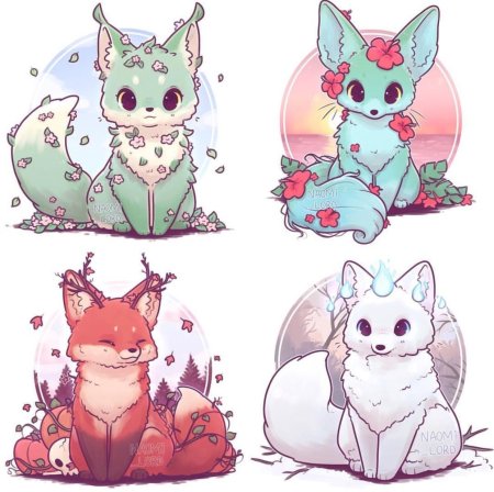 Милые существа арт