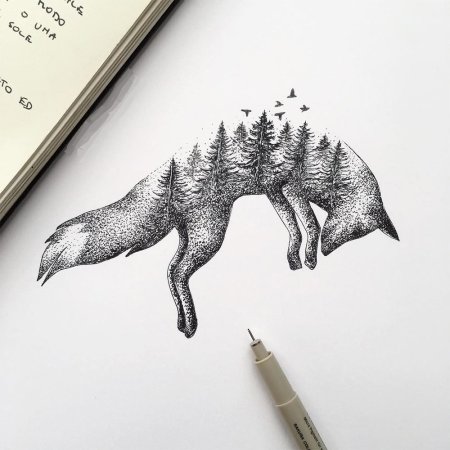 Ручка тигр