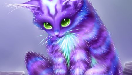 Кошка арт