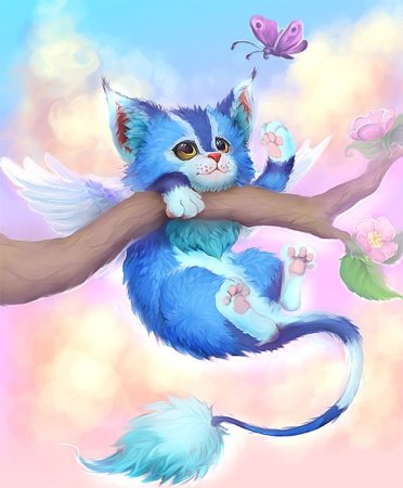 Кошка с котятами рисунок карандашом