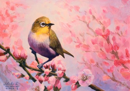 Золотой фазан в китайской живописи