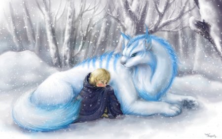 Зима рисунок