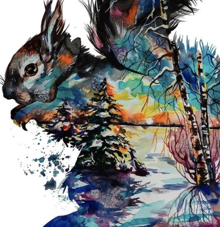 Венгерская художница Vivien Szaniszlo