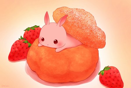 Няшные овощи и фрукты